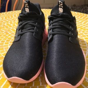 new balance 247 black with himalayan pink